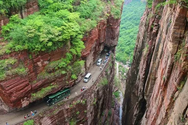 Tunel Guoliang, Čína
