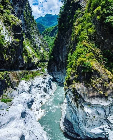 Cesta cez roklinu Taroko, Taiwan