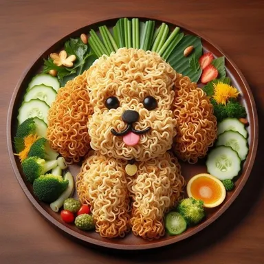 Niektoré plemená psov majú také dlhé chlpy, že si doslova pýtajú, aby boli zobrazené na tanieri.