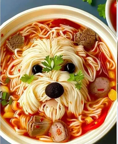 Niektoré plemená psov majú také dlhé chlpy, že si doslova pýtajú, aby boli zobrazené na tanieri.