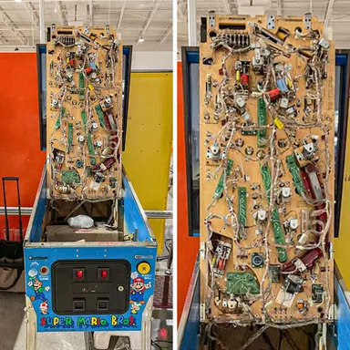 Vo vnútri retro automatu na pinball